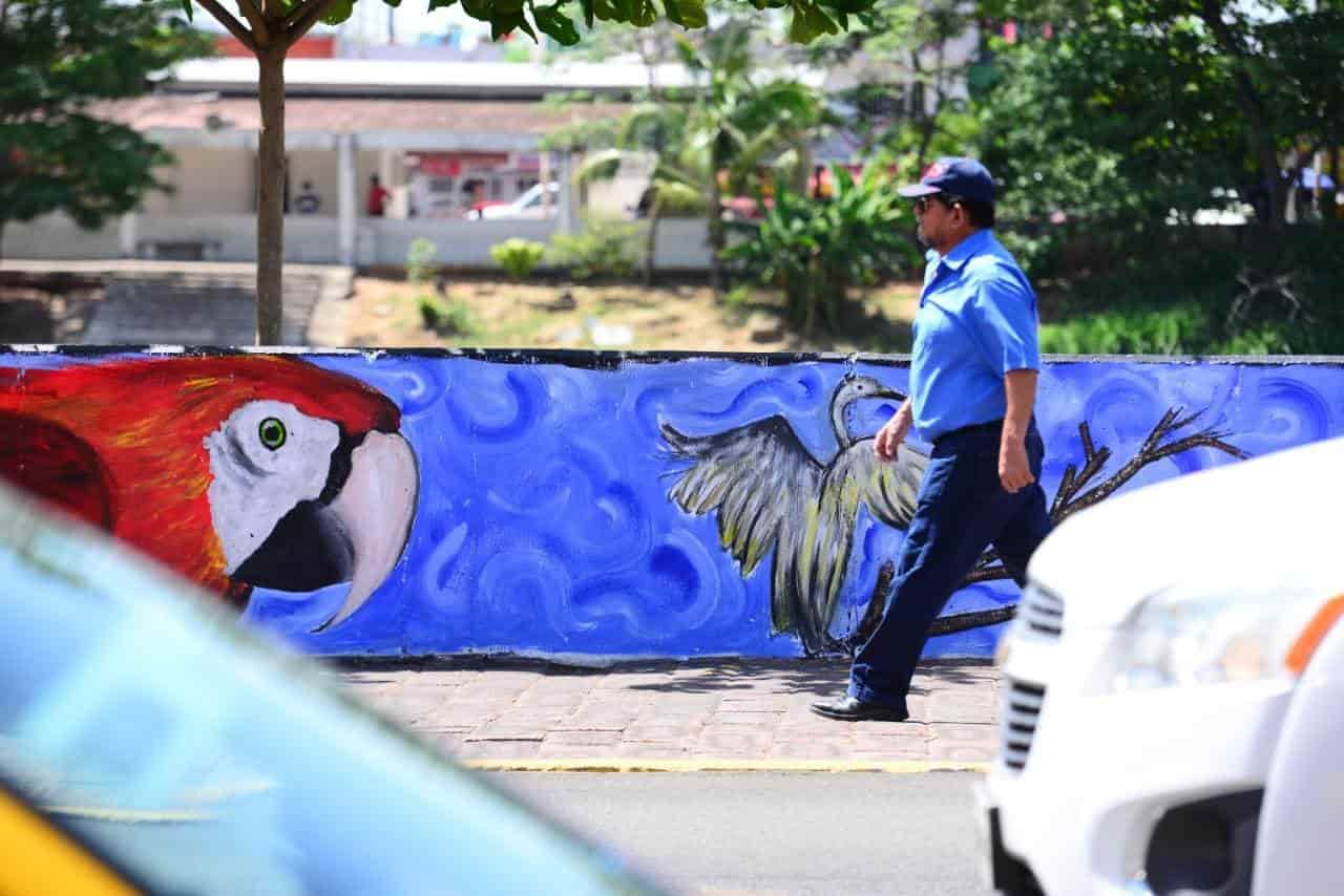 Realizan Los Ltimos Detalles Del Mural En El Malec N Carlos A Madrazo