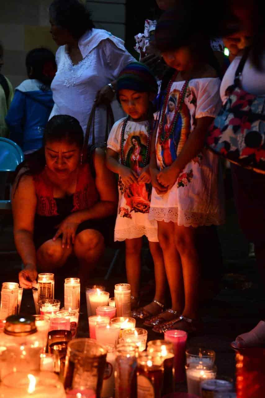 As Empiezan A Llegar Los Feligreses Al Santuario De La Virgen De Guadalupe