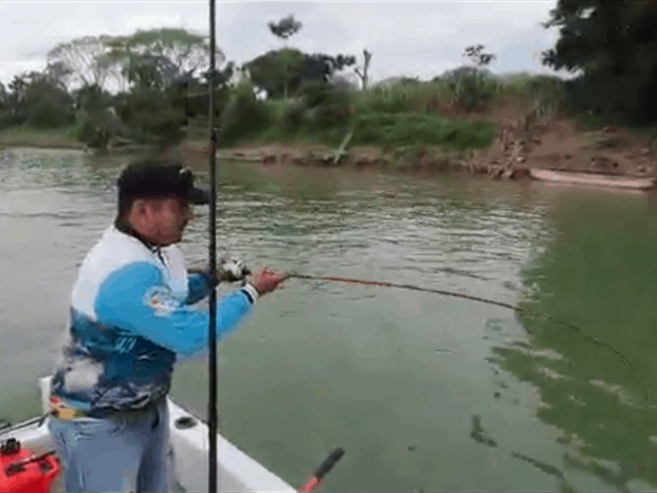 Captura Magistral De Ejemplar Ganador En Torneo De Pesca