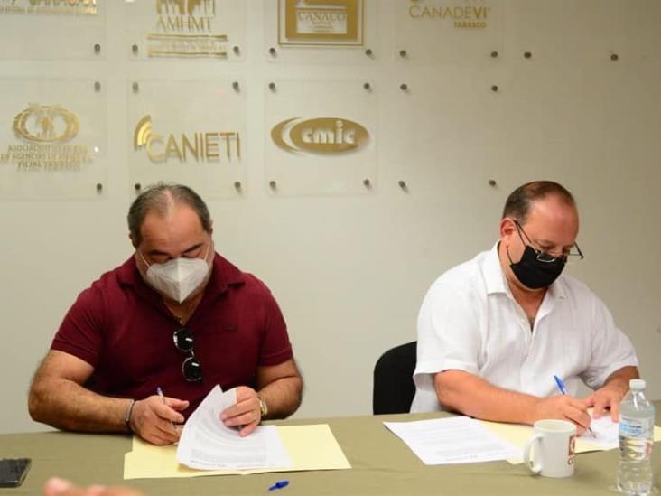 Firma convenio la CANIRAC y el IFORTAB buscan colaboración de quienes