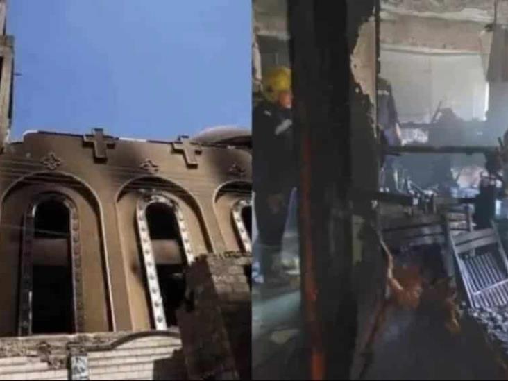 Incendio En Iglesia De El Cairo Deja Perdidas De Vidas