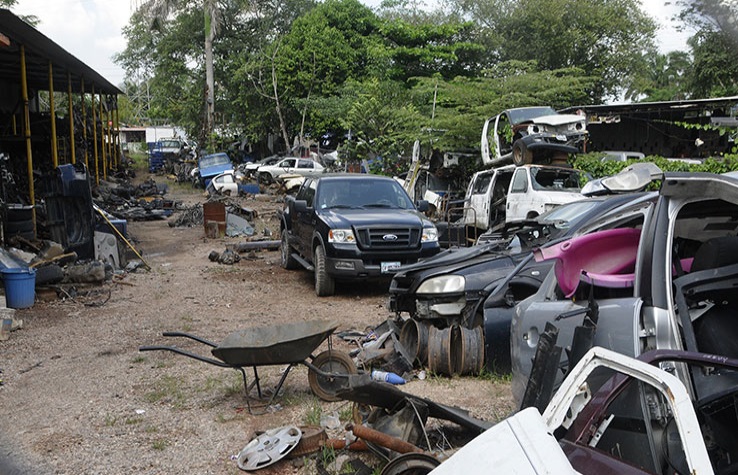 SSP realizará operativos en deshuesaderos y tianguis de carros en