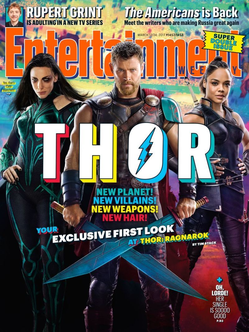 Thor con nuevos personajes... y el cabello corto