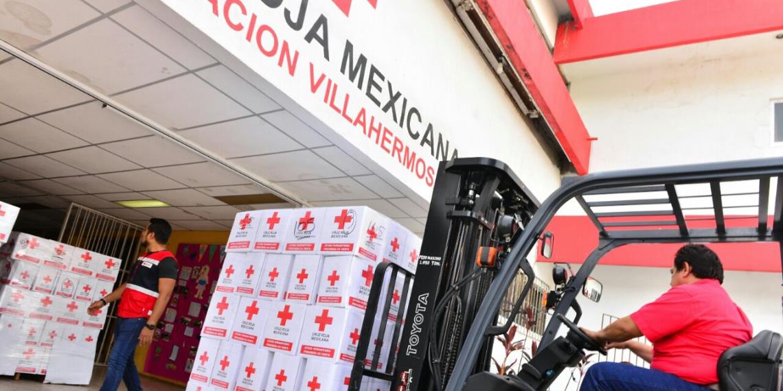 Cruz Roja envía ayuda a los estados de Oaxaca y Chiapas
