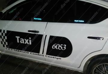 Detienen a 3 taxistas asaltantes en Villahermosa