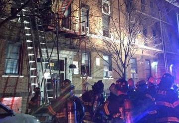 Incendio en edificio de Bronx deja 12 muertos