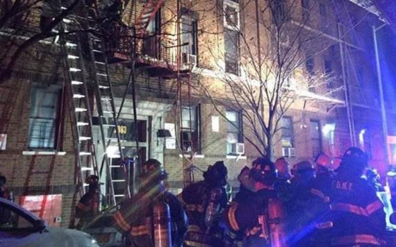Incendio en edificio de Bronx deja 12 muertos
