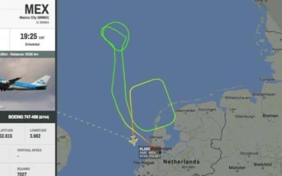 Avión que cubría ruta Ámsterdam-CDMX aterriza de emergencia