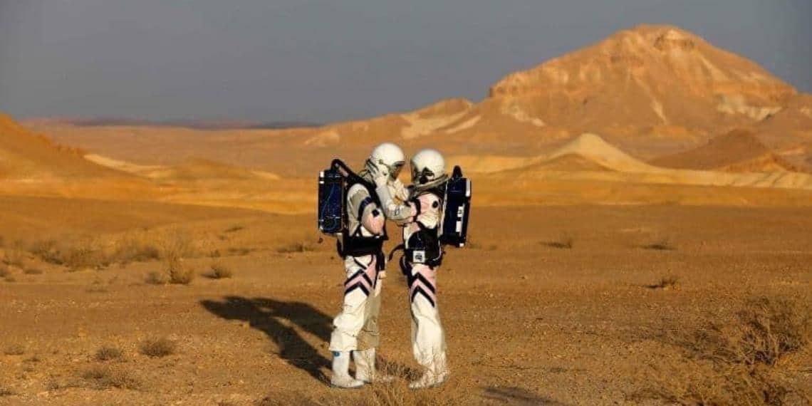 Fotogalería: Simulan vida en Marte en desierto israelí