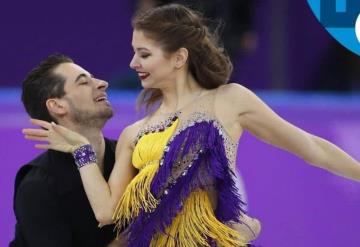 Al son de Cucurrucucú paloma, presentan rutina patinadores ucranianos en PyeongChang