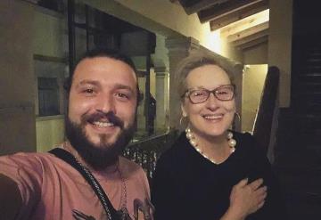 Meryl Streep en San Miguel de Allende, se toma una fotografía y se hace viral