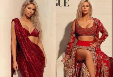 Kim Kardashian es portada de Vogue India y genera polémica en redes