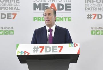 Meade presenta su declaración 7 de 7 y reta a rivales