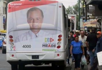 Transportistas serán sancionados por propaganda política