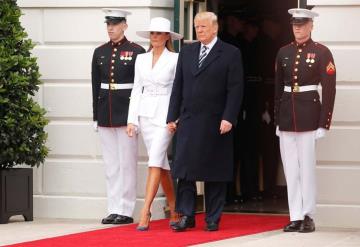 Melania Trump causa polémica con look de 75 mil pesos