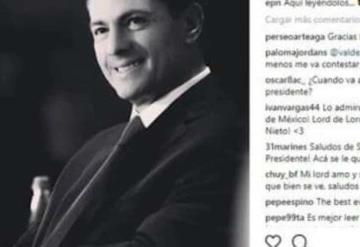 Enrique Peña  Nieto le corresponde a seguidora en Instagram