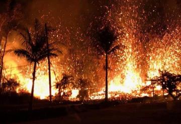 El volcán Kilauea destruyó 21 casas en Hawaii