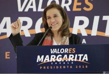 Margarita Zavala renuncia a su candidatura independiente