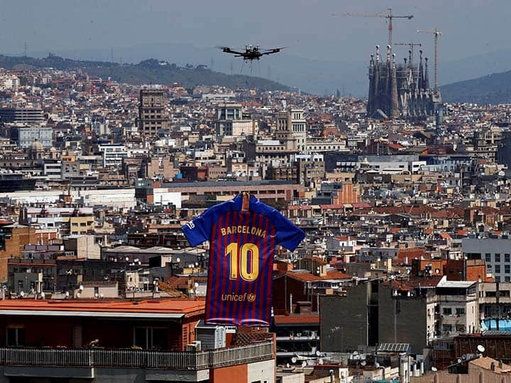 Presentan la nueva playera del Barcelona