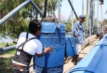 Suspensión de agua en Planta Potabilizadora Carrizal