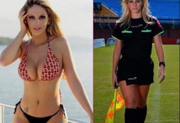 Fernanda Colombo, primera mujer árbitro en un mundial