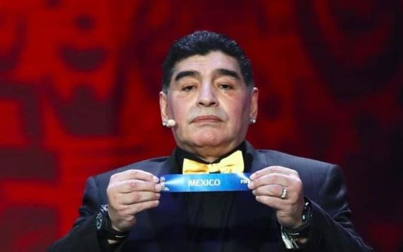 México no lo merece, dice Maradona sobre el Mundial de 2026