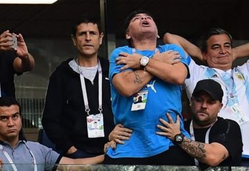 VIDEO: Así acabó Maradona tras el triunfo de Argentina