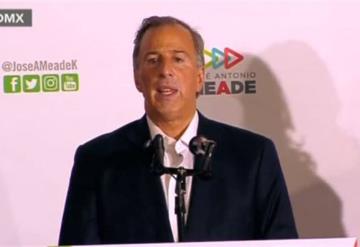 Video: Meade acepta que la ventaja la lleva López Obrador