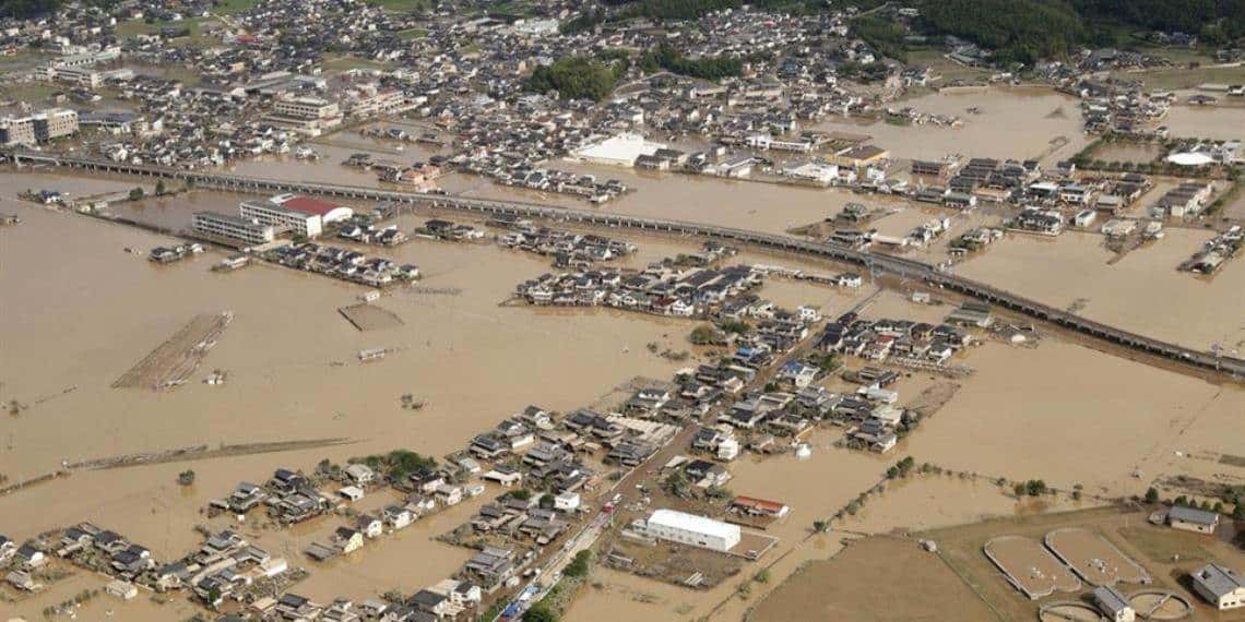 Fotogalería: Inundaciones Japón deja hasta el momento más de 100 muertos