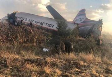 Graban los últimos momentos de un avión antes de estrellarse