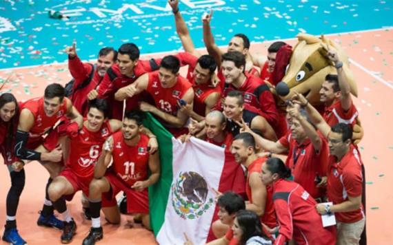 México se queda con el bronce dentro del voleibol varonil