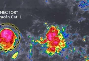 Héctor se convierte en huracán categoría 1
