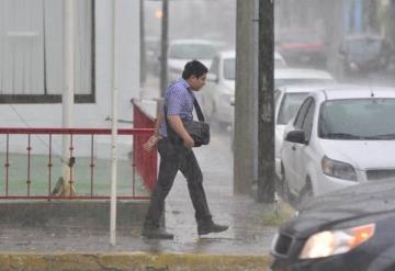 Prevén lluvias nocturnas en las próximas 48 horas