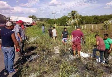 Muere en accidente sobre la carretera Villahermosa - Escarcega