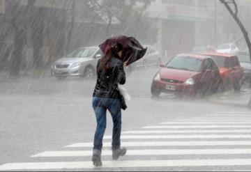 Tormentas intensas se registrarán esta noche en varios estados