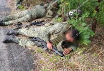 Dos muertos tras aparatoso choque entre camioneta particular y carro del Ejército Mexicano