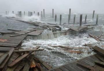 Huracán Florence deja las primeras imágenes de desastre en EU