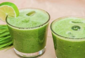 Estos son los 6 beneficios de tomar jugo verde