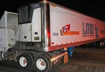 Los cuerpos hallados en tráiler de Jalisco estaban en refrigeración desde el año 2016