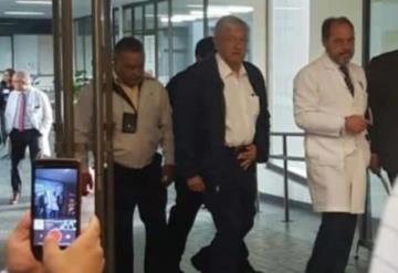 Confirma AMLO su visita al cardiólogo para revisión de rutina