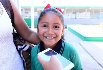 Así recibió la noticia la ganadora del segundo lugar del I Concurso Estatal de Dibujo Infantil