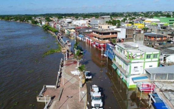 Declaración de emergencia para Minatitlán por inundaciones