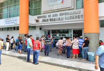 Pacientes del Hospital ´Juan Graham´ denuncian maltrato y falta de medicinas