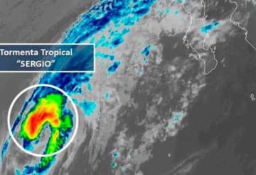 En alerta México y EUA por tormenta tropical Sergio