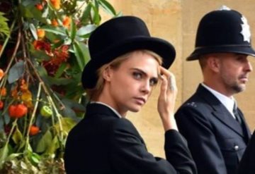 Cara Delevingne y el look con el que causó furor en la boda de la Princesa Eugenia