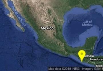 Se registran sismos de 5.8 en Guatemala y de 5.4 en Chiapas