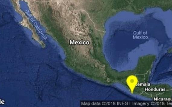 Se registran sismos de 5.8 en Guatemala y de 5.4 en Chiapas