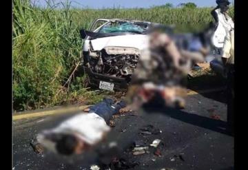 ¡Tragedia!: Accidente sobre carretera Minatitlán-Coatzacoalcos deja 7 muertos