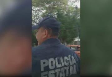 Denuncian en redes agresión de SSP en Villahermosa