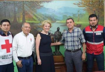 Analizan conformación de patronato de la Cruz Roja en Emiliano Zapata